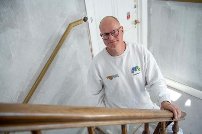 Malermester Jacob Runge Olsen er ikke imponeret over kvaliteten af det udbudsmateriale, han har set. Foto: Søren Hytting.
