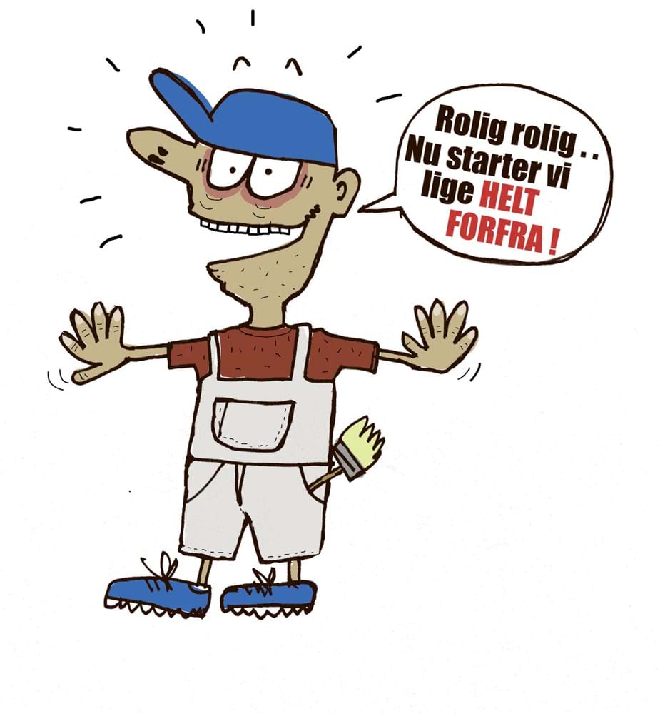 For at ændre en vane - og altså begynde på en ny og bedre - er det vigtigt at forstå deres psykologi. Det handler blandt andet om gentagelse. Illustration Camilla Ludvigsen.