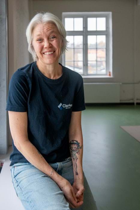 Administrerende direktør Susanne Ljung fra Clarke Service fortæller, at det er vigtigt at uddanne dygtige lærlinge. Foto Søren Hytting.