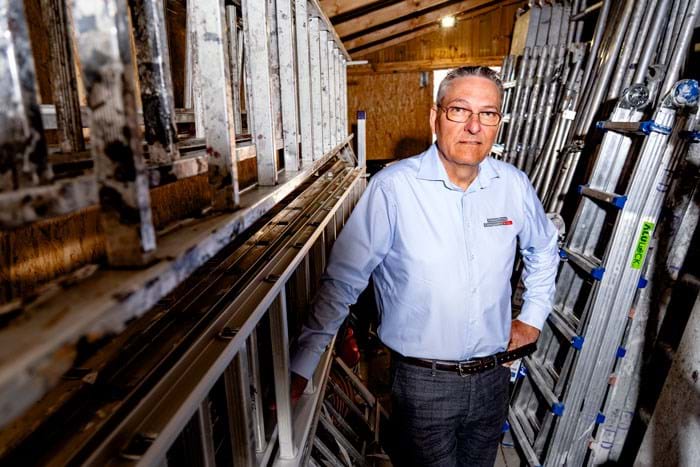Arbejdsmiljø app'en Ziik bruges af alle de ansatte hos malermester Michael Dalsgaard Sonne. Foto Brian Rasmussen, Fotografhuset